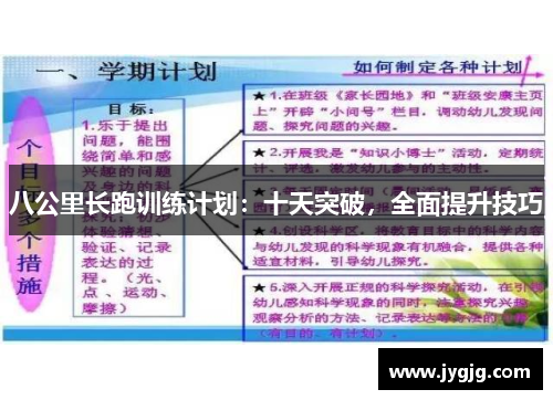 八公里长跑训练计划：十天突破，全面提升技巧